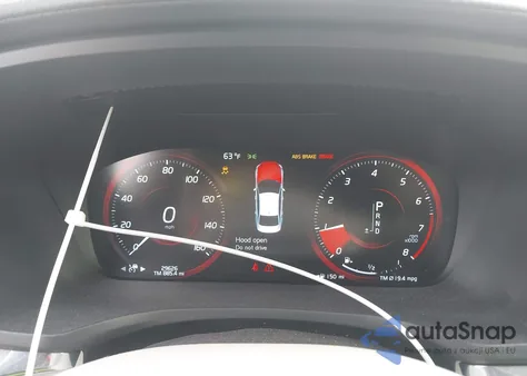 2020 Volvo S60 T5 Inscription z USA, uszkodzony, nr VIN 7JR102FL5LG060998